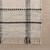 Zole Plaid Handmade Cotton Rug - Ivory
