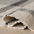 Zole Plaid Handmade Cotton Rug - Ivory