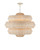 Antibes Medium White Chandelier