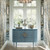 Briallen Blue Demi-Lune Cabinet