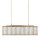 Daze White Rectangular Chandelier