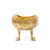Tumbler Bowl in Gold Leaf