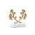 Ginko Statue in Gold Leaf