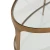 Brando Antique Brass Coffee Table