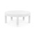 Dakota Round Coffee Table White in 2 Sizes