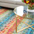 Paint Chip Micro-Hooked Wool Rug - Multiple Colors