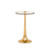 Antonia Side Table in Brass