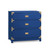 Victoria 3-Drawer Side Table - Blue