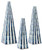 Ossian Blue Obelisk Set