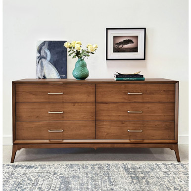 wood dresser 6 drawers Nantucket 6-Drawer Dresser – Bunk Beds for Adults