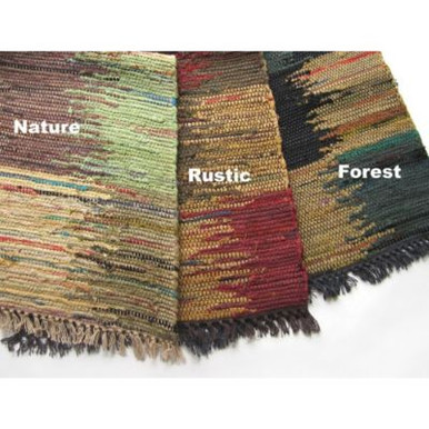 Shop Checkers Rag Rugs - Multiple Colors For Your Coastal Home ...
