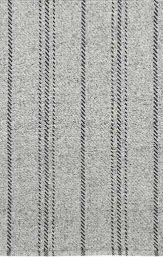 Shop Melange Stripe Grey/Black Indoor/Outdoor Rug For Your Coastal Home ...