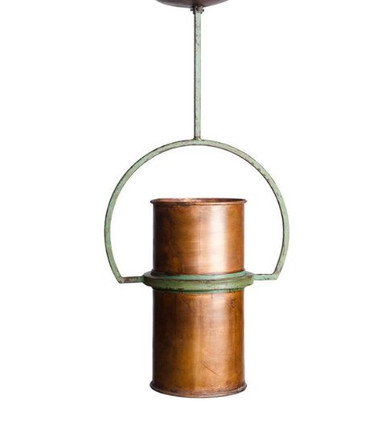 Shop Copper Pyramid Pendant Light For Your Coastal Home