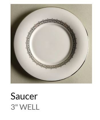 Lenox Lace Couture Saucer - Thumbnail 4