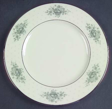Beacon Hill Grey Round Salad Plate