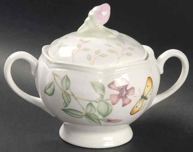 Butterfly Meadow Monarch Sugar and Lid