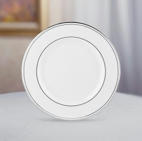 Federal Platinum Round Salad Plate