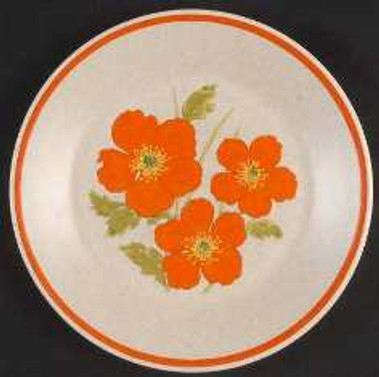 Fire Flower Lenox Bread And Butter Plate