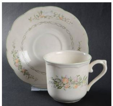 Garden Gate Lenox Cup And Saucer