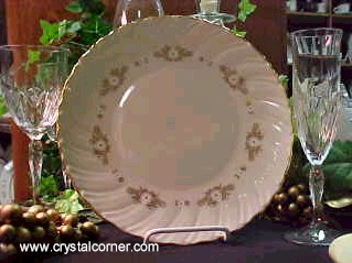 Golden Wood Dinner Plate