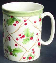 Holiday Trellis Mug