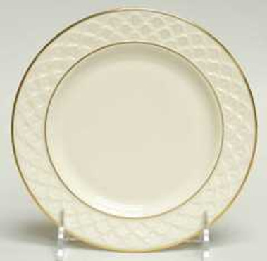 Jacquard Gold Lenox Bread And Butter