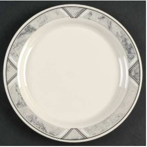 Natural Accents Granite Round Salad Plate