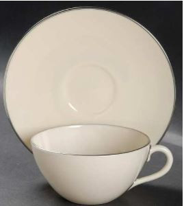 Olympia Platinum Cup and Saucer