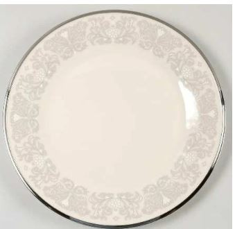 Snow Lily Dinner Plate