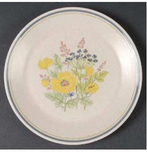 Summer Spice Round Salad Plate