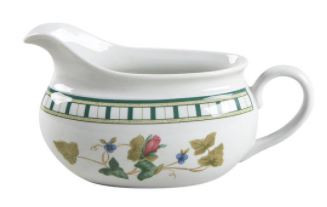 Summer Terrace Gravy Boat and Stand
