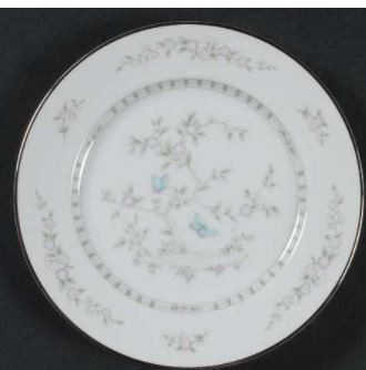 Tea Garden Round Salad Plate