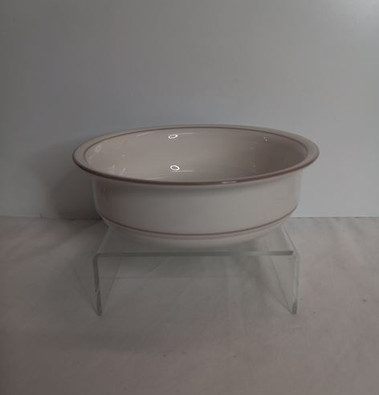 Tulips On Beige Round Soup Cereal Bowl