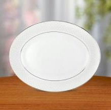 Venetian Lace Medium Oval Platter