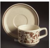 Woodspice Cup and Saucer