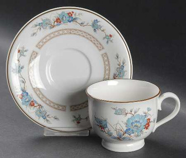 Bleufleur Cup and Saucer