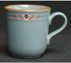 Blue Adobe Mug