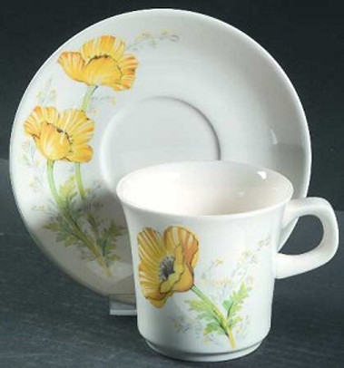 Buttercup Noritake Cup And Saucer