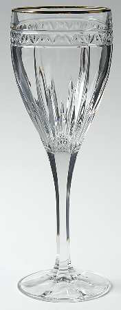 Christiana Gold Wine Goblet