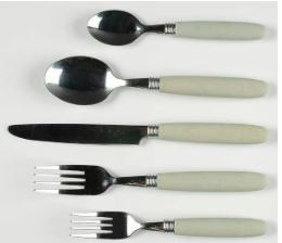 Colorwave Gray 5 Piece Place Setting
