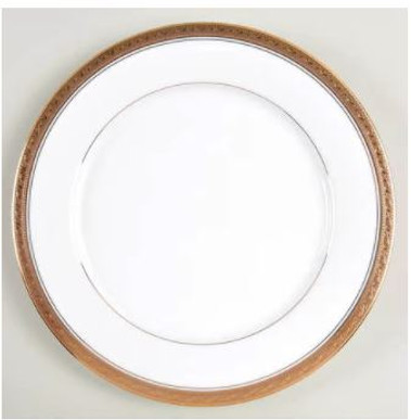 Crestwood Gold Noritake Dinner Plate