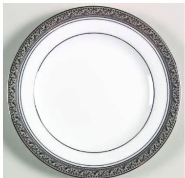 Crestwood Platinum Noritake Bread And Butter Plate