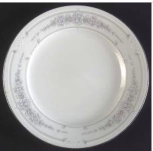 Crystal Bouquet Bread and Butter Plate