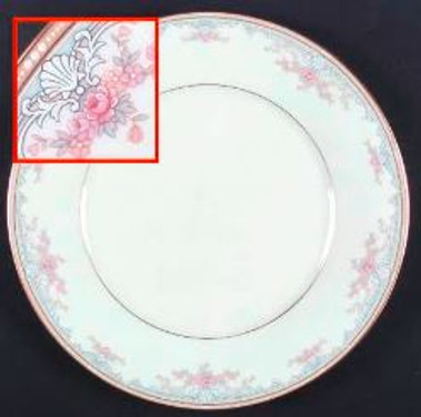 Edgewater Noritake Dinner Plate  7728