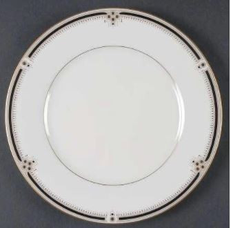 Evening Round Salad Plate