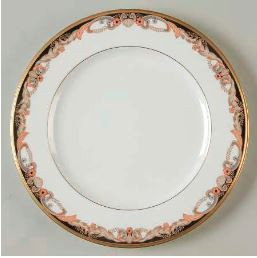 Farentino Round Salad Plate