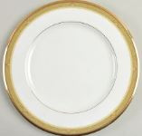 Golden Pageantry Dinner Plate