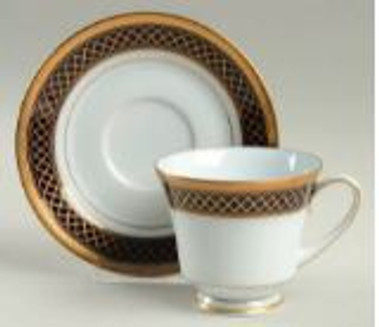Golden Twilight Noritake Cup And Saucer