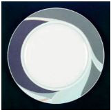 Gotham Gray Dinner Plate