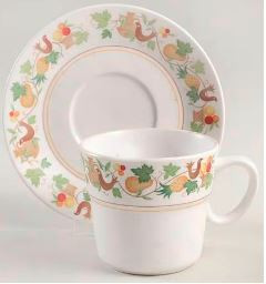 Homecoming Cup and Saucer